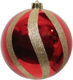POCOline Weihnachtskugelset rot B/H/L: ca. 15x15x15 cm
