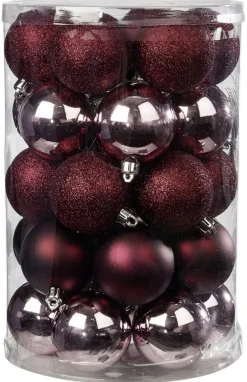 POCOline Weihnachtskugelset beere D: ca. 6 cm