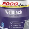 POCOline Weißlack weiß seidenmatt ca. 0,25 l