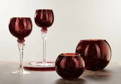 POCOline Windlicht silber Glas