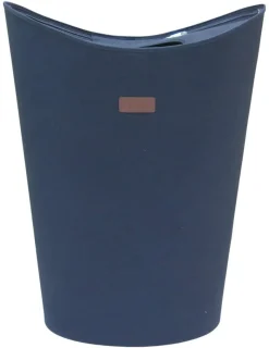 POCOline Wäschekorb schwarz Polyester B/H/L: ca. 35x63x48 cm