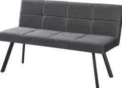 Polsterbank Milos grau B/H/T: ca. 140x85x60 cm