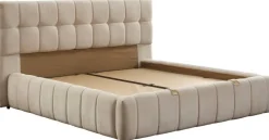 Polsterbett Rosalie beige Liegefläche B/L: ca. 180x200 cm
