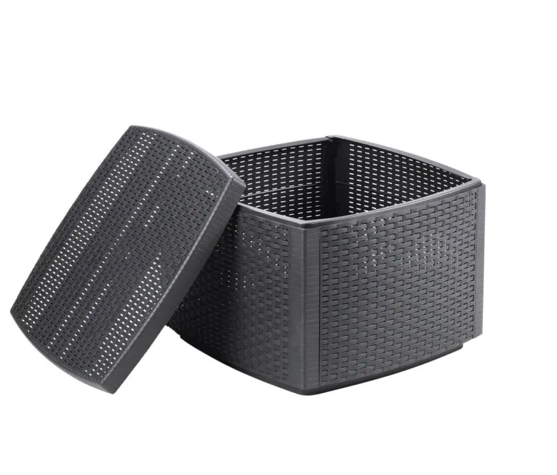 ProGarden Balkonset Three anthrazit Kunststoff