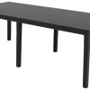 ProGarden Gartentisch Indo anthrazit Kunststoff B/H/L: ca. 220x90x72 cm