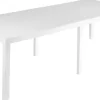 ProGarden Gartentisch Indo weiß Kunststoff B/H/L: ca. 90x72x220 cm
