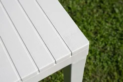 ProGarden Gartentisch Indo weiß Kunststoff B/H/L: ca. 90x72x220 cm