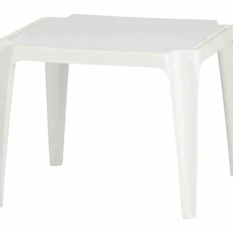 ProGarden Kindermöbel-Set weiß Kunststoff B/H/L: ca. 38x53x43 cm