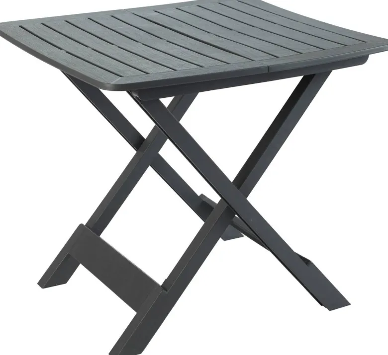 ProGarden Klapptisch Tevere anthrazit Polypropylen B/H/L: ca. 72x70x79 cm