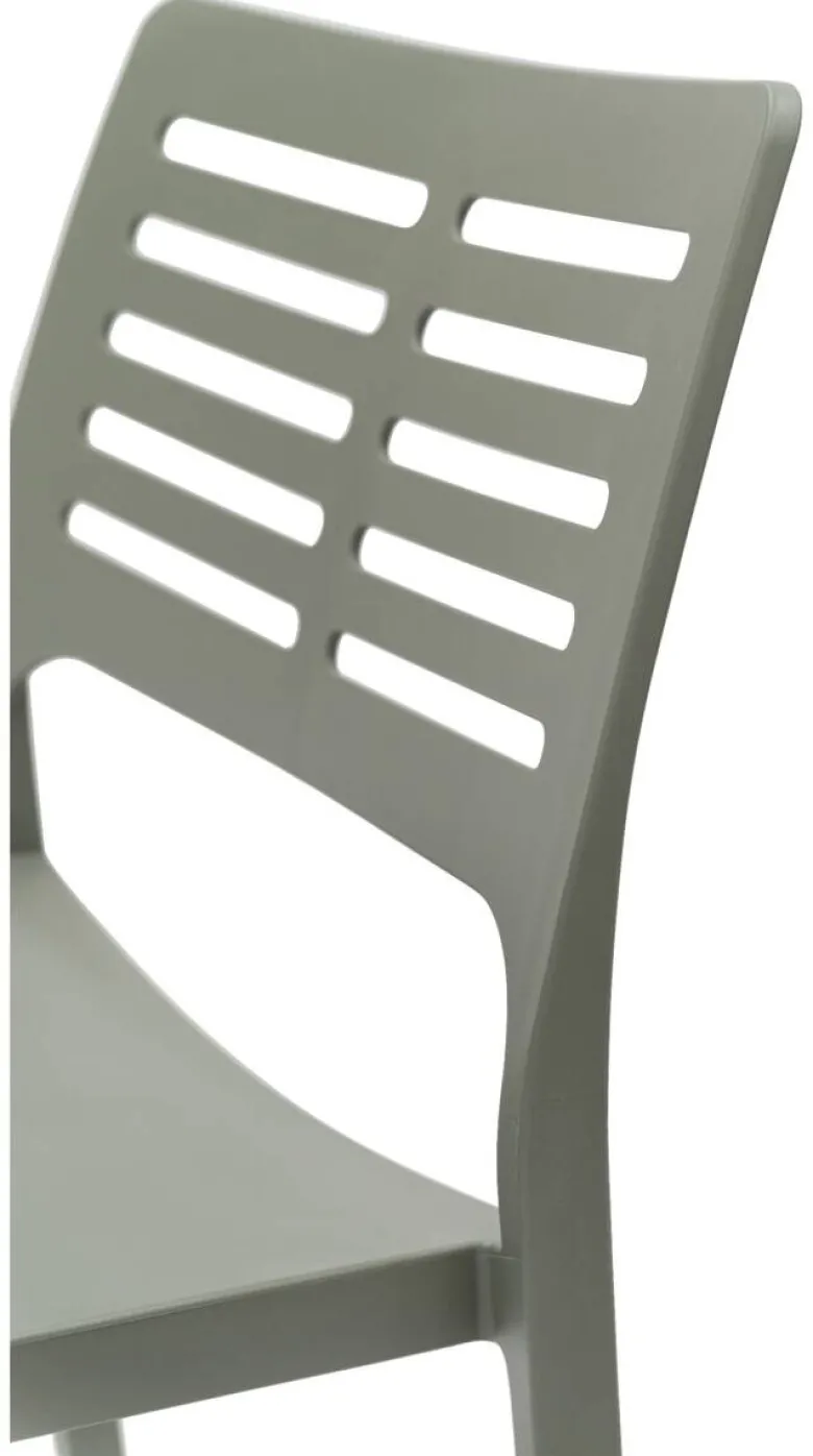 ProGarden Stapelstuhl Mistral mint Kunststoff