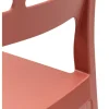 ProGarden Stapelstuhl Mistral terracotta Kunststoff