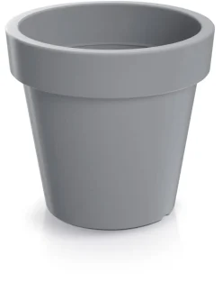 Prosperplast Pflanztopf Lofly steingrau Kunststoff H/D: ca. 35x39 cm