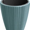 Prosperplast Pflanztopf Oro blau Kunststoff