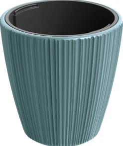 Prosperplast Pflanztopf Oro blau Kunststoff