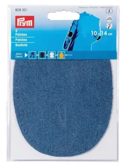 Prym Patches mittelblau 2 Packstücke