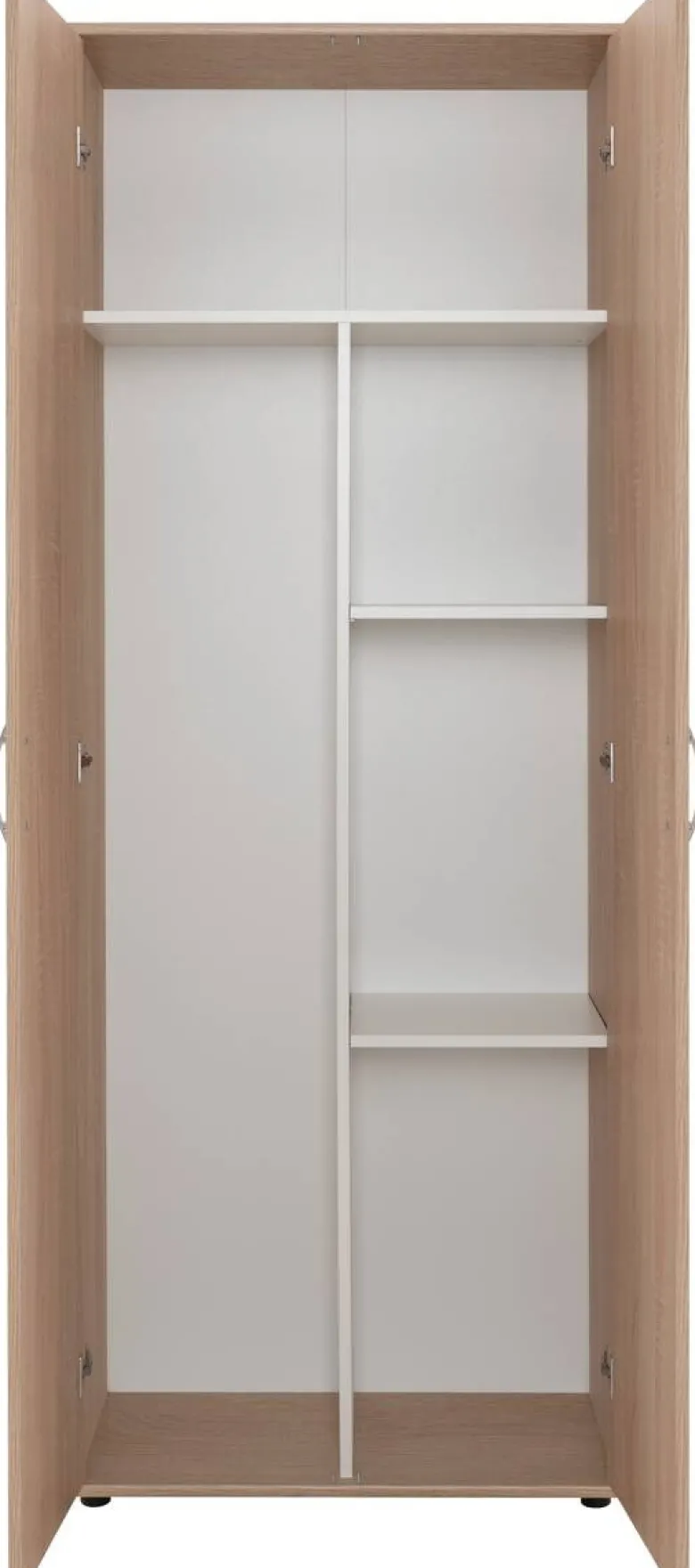 Putzschrank Andy 4 Eiche Sonoma Nachbildung B/H/T: ca. 70x187x34 cm