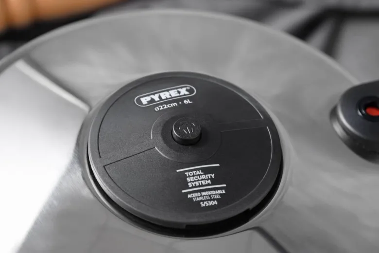 PYREX Schnellkochtopf Grace silber Edelstahl