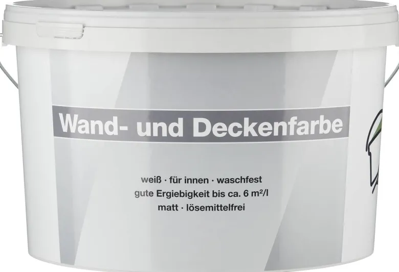Raumfarbe Wand- und Deckenfarbe weiß ca. 10 l