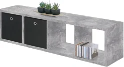 Raumteiler Max Beton Optik B/H/T: ca. 38x141x33 cm
