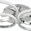 Reality LED-Deckenleuchte Cires Chrom Metall B/H/L: ca. 8,5x49,5x65,5 cm