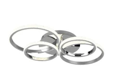 Reality LED-Deckenleuchte Cires Chrom Metall B/H/L: ca. 8,5x49,5x65,5 cm