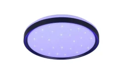 Reality LED-Deckenleuchte Solit mattschwarz B/L: ca. 7x39 cm