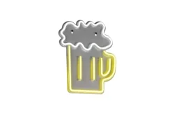 Reality LED-Wandleuchte Beer B/L: ca. 29,5x36 cm