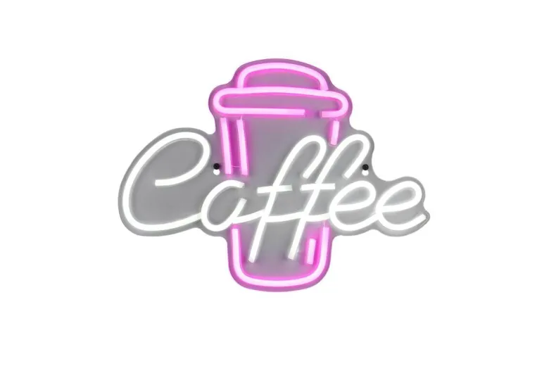 Reality LED-Wandleuchte Coffee B/L: ca. 40x30 cm