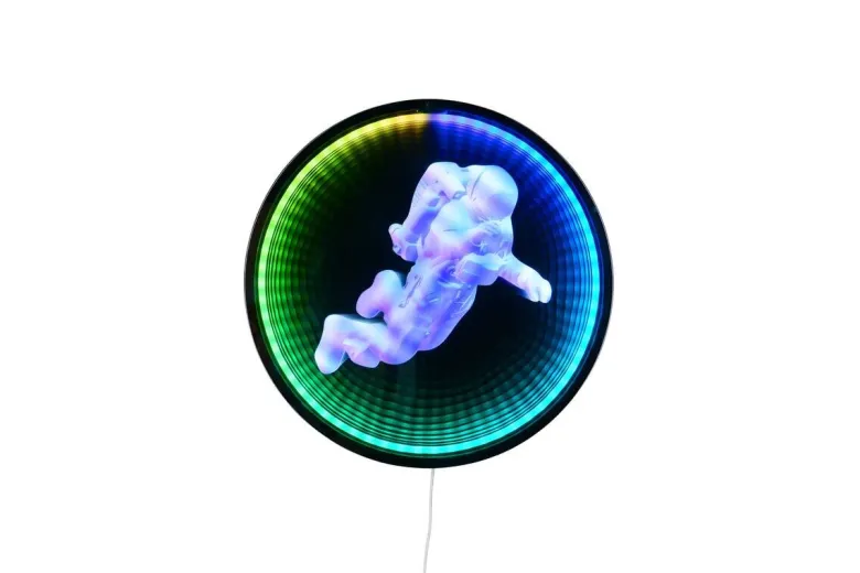 Reality LED-Wandleuchte Duke schwarz B/H: ca. 40x3 cm
