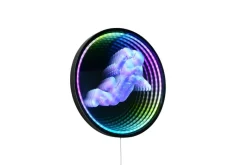Reality LED-Wandleuchte Duke schwarz B/H: ca. 40x3 cm
