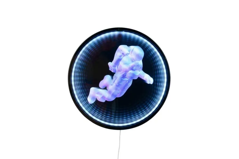 Reality LED-Wandleuchte Duke schwarz B/H: ca. 40x3 cm