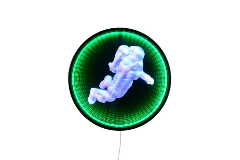 Reality LED-Wandleuchte Duke schwarz B/H: ca. 40x3 cm
