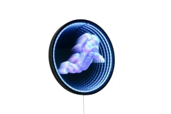 Reality LED-Wandleuchte Duke schwarz B/H: ca. 40x3 cm