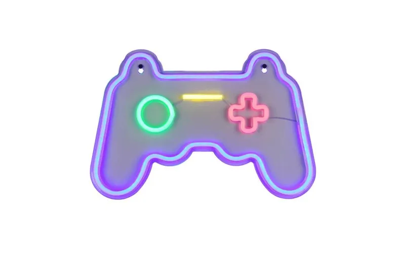 Reality LED-Wandleuchte Gamer B/L: ca. 41x27,5 cm