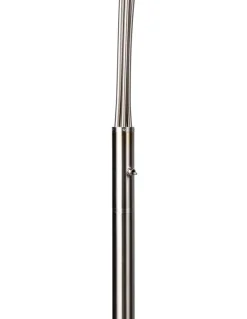 Reality Stehlampe nickel Metall GU10 5 Brennstellen