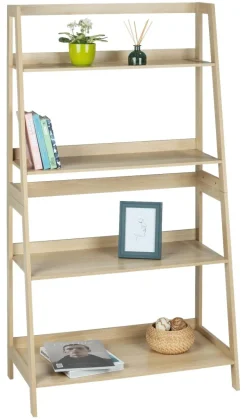 Regal Edda beige B/H/T: ca. 83x150x43 cm