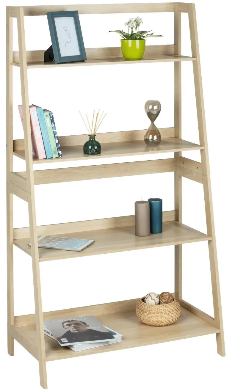 Regal Edda beige B/H/T: ca. 83x150x43 cm