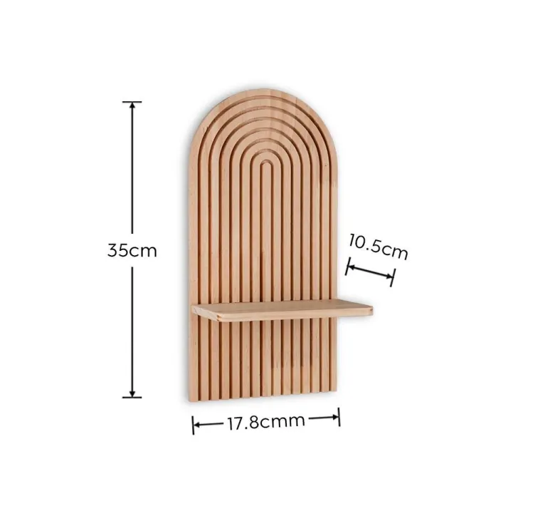 Regale Elea Eiche Nachbildung B/H/T: ca. 18x35x12 cm