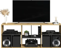 Regal Eiche Artisan Nachbildung B/H/T: ca. 186x71x33 cm