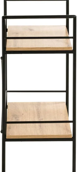 Regal Eiche Nachbildung schwarz B/H/T: ca. 34x62x27 cm