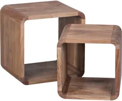 Regal 2er-Set. natur