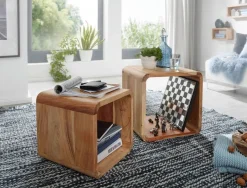 Regal 2er-Set. natur