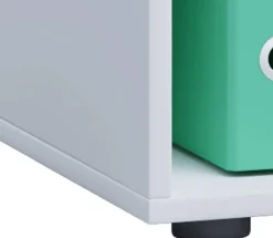 Regal Lona XL ohne Türen weiß B/H/T: ca. 70x110x37 cm