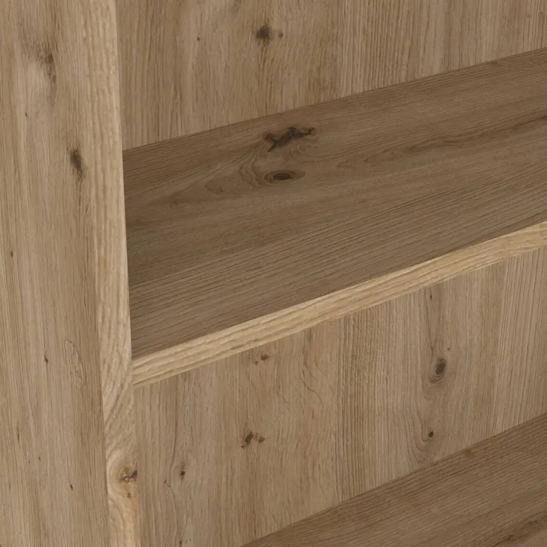 Regal Mara Eiche Artisan Nachbildung B/H/T: ca. 60x176x24 cm