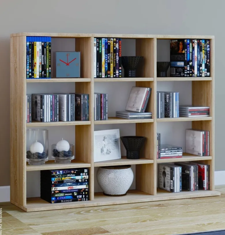 Regal Megosa Mini Eiche Sonoma Nachbildung Holzwerkstoff B/H/T: ca. 102x83x23 cm