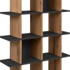 Regal Navas 20A Eiche Artisan Nachbildung anthrazit B/H/T: ca. 80x173x25 cm