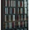Regal Roma schwarz Holzwerkstoff B/H/T: ca. 60x91,5x18 cm