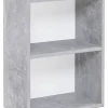 Regal Step 1 Beton Optik weiß B/H/T: ca. 41,5x54,5x25 cm