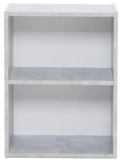 Regal Step 1 Beton Optik weiß B/H/T: ca. 41,5x54,5x25 cm