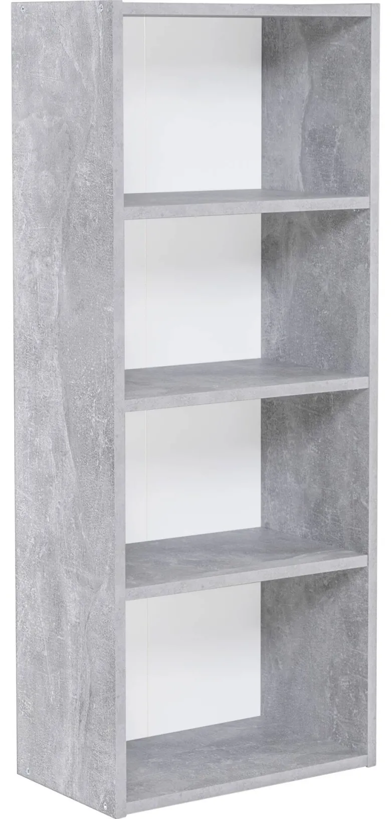 Regal Step 3 Beton Optik weiß B/H/T: ca. 41,5x102x25 cm